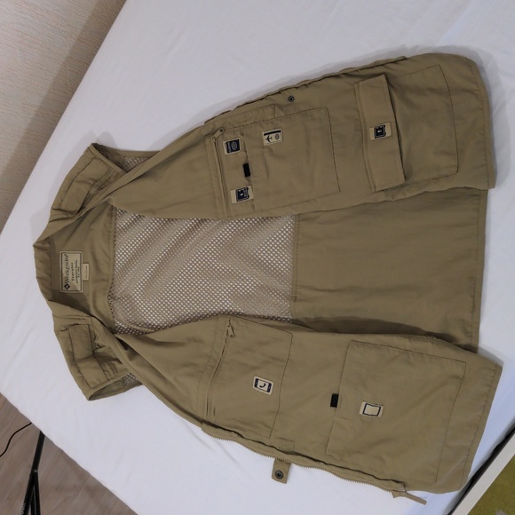 Weekender Traveler Air vest,  unisex L, khaki, LIKE NEW! - Picture 5 of 7